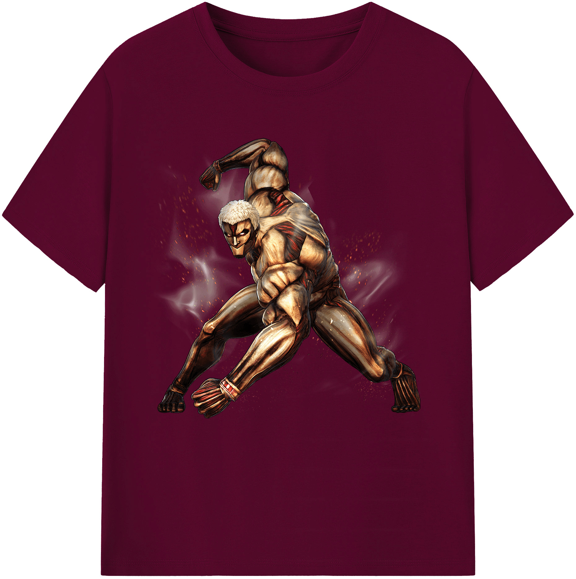 （画像用） 進撃の巨人 Attack on Titan レディースカジュアルプリントTシャツ（綿100％）